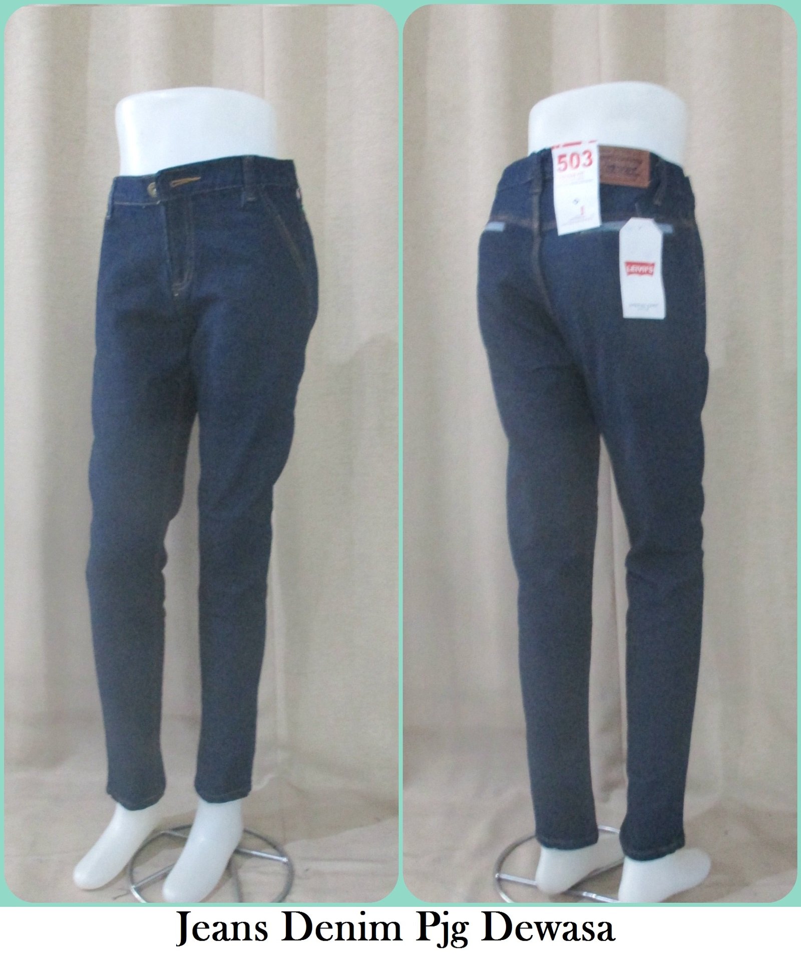 Grosiran Celana Jeans Denim Pjg Dewasa Branded Murah 60Ribu